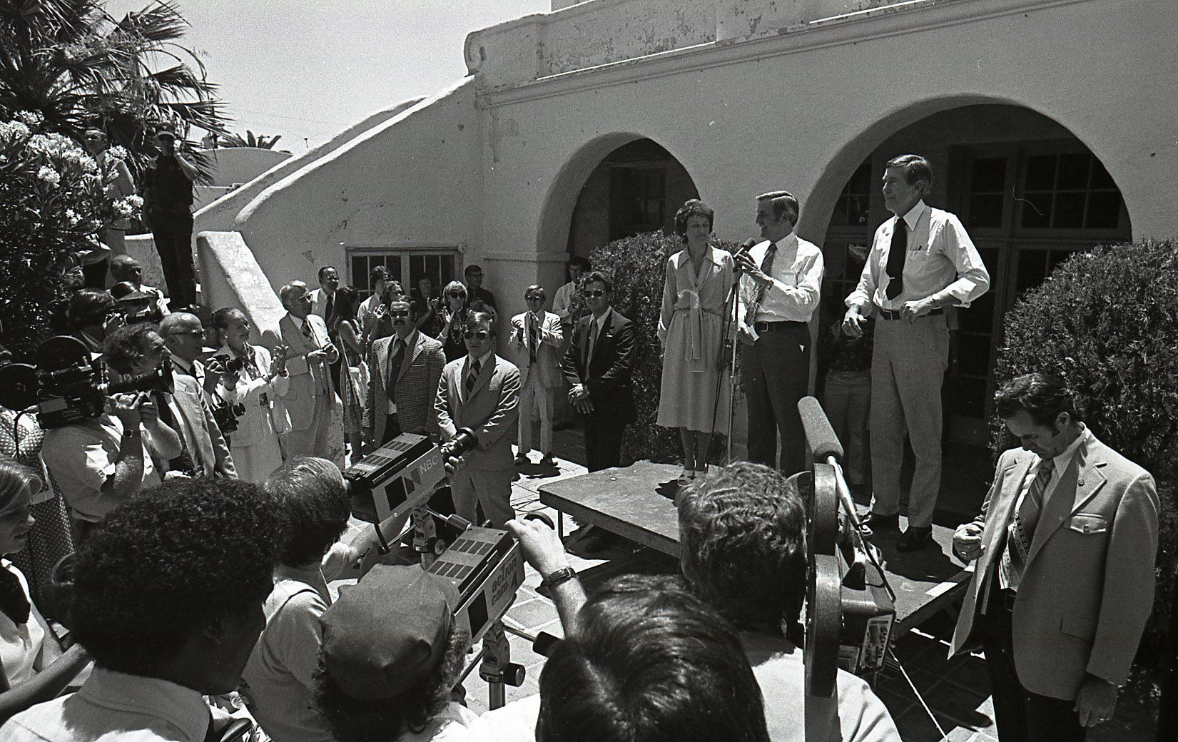 The Mondales and Rep. Morris Udall